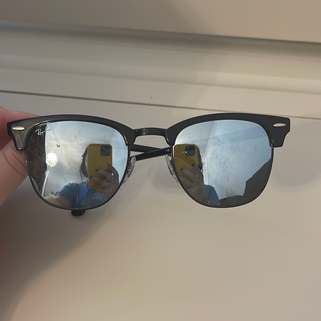 Rayban Club Master Unisex Reflective Glasses